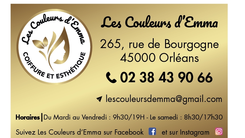 Les Couleurs d'Emma - Coiffure Orléans - OneBooking