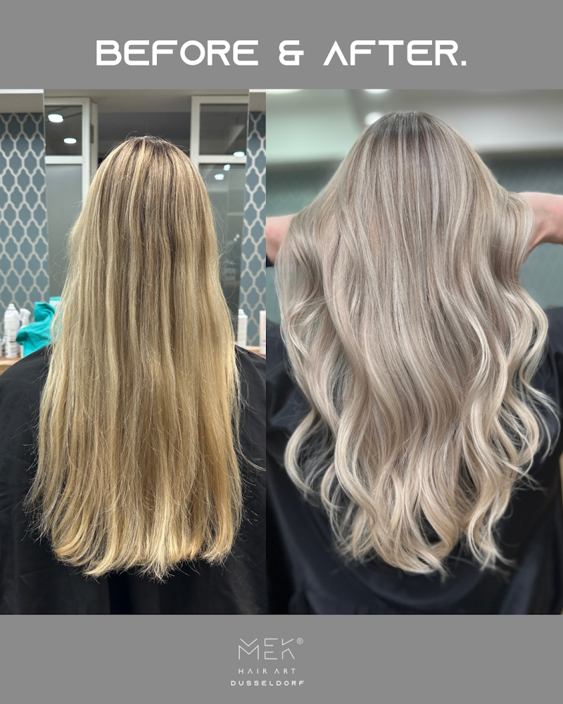 Friseur Düsseldorf MEK Hair Art Spezialisten für Blond Balayage Detox und Olaplex - Coiffure Düsseldorf - OneBooking